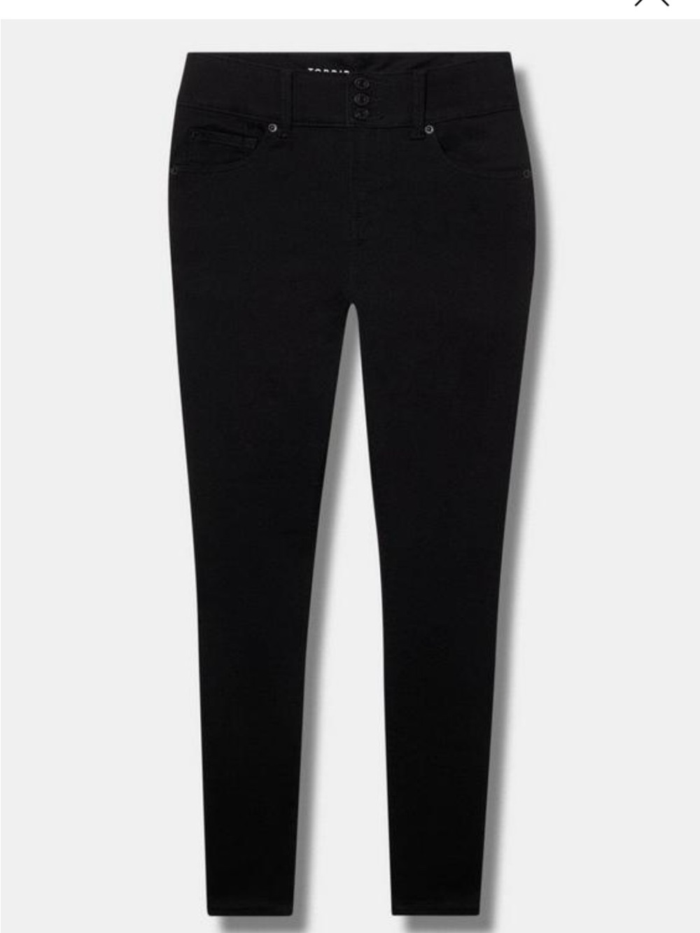 torrid Black High-Rise Jeggings NWT size 18